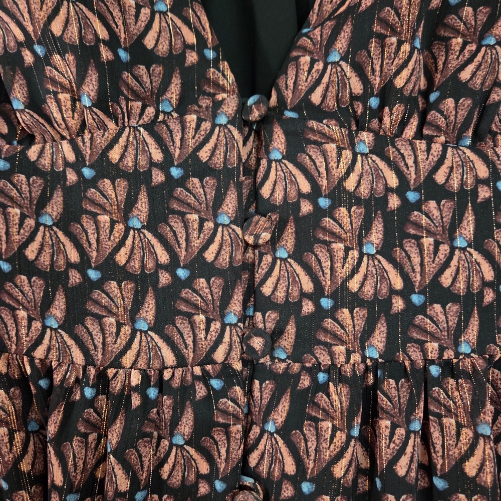 Wilfred Metallic Midi Dress - Picture 3 of 8
